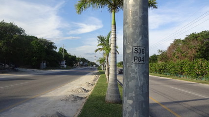 Senote is a cave where you can swim. It's a cenote Cristallino in Mexico.