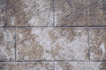 Pavement tiles, texture background. Gray Square Pavement. Seamless Tileable Texture. Old paving tiles background texture