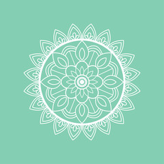 Mandala. Floral pattern
