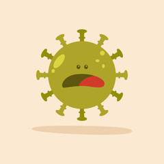 Fearful virus cartoon