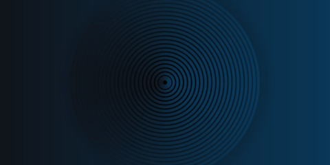 3D dark blue background with abstract triangle layered simple modern element for banner, presentation design and flyer 