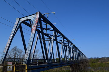 鉄橋と鉄道線路