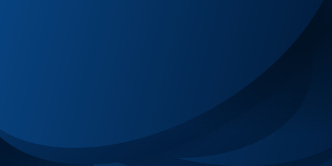 Abstract modern blue 3D circle layered technology business presentation background.