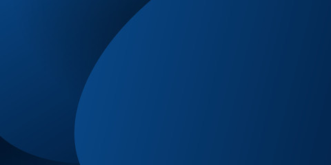 Modern dark blue modern light curve presentation background with 3D circle. Vector illustration design for presentation, banner, cover, web, flyer, card, poster, wallpaper, texture, slide, magazine.