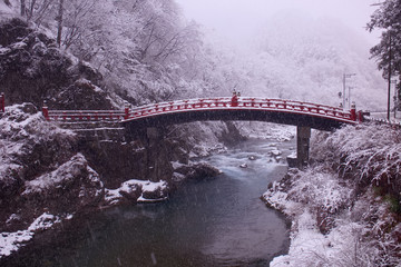 日光市　日光二荒山神社　神橋