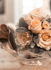 Wedding Flowers, Shoes, and Jewelry