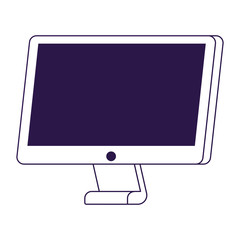 Isolated digital computer vector design