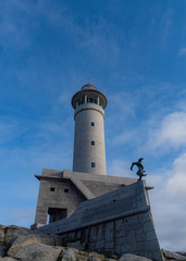 Galicia, lighthouse on the coast