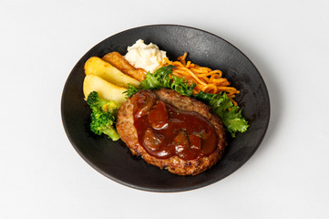 ハンバーグ-自宅で美味しく、お洒落に-