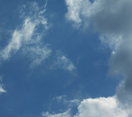 Fototapeta na wymiar sky background with clouds