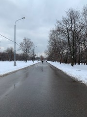 road in winter