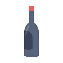 Isolated wine cup vector design