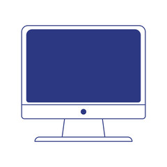 Isolated digital computer vector design