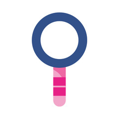 Isolated lupe icon vector design