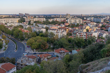 Fototapeta na wymiar Amazing views and attractions of Plovdiv, Bulgaria