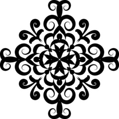 Mandalas for coloring book. Decorative round ornaments.Unusual flower shape. Oriental vector.