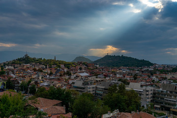 Obraz premium Amazing views and attractions of Plovdiv, Bulgaria