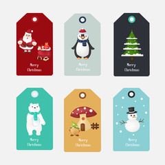 Fototapeta premium Set of Christmas Tag