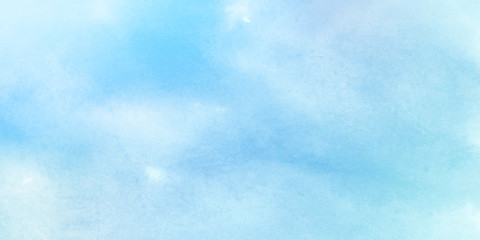 海　暑中見舞い　水彩　背景