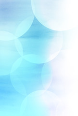 海　暑中見舞い　水彩　背景