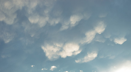 Clouds after a tornado