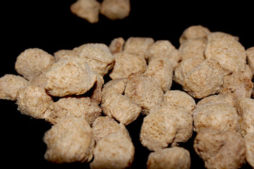 vegetarian protein nutrition soya chunks ball