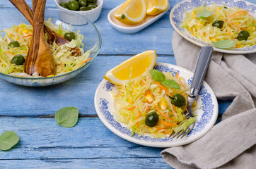 Salad fresh vegetables