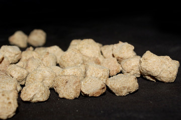 vegetarian protein nutrition soya chunks ball