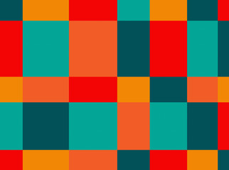 Abstract vivid colors geometry wallpaper