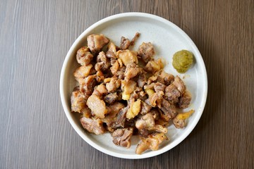地鶏の炭火焼