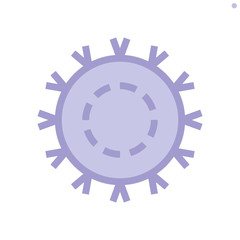 Coronavirus disease vector icon design, 48x48 pixel perfect and editable stroke.