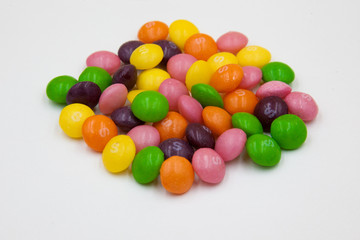 colorful chocolate candies