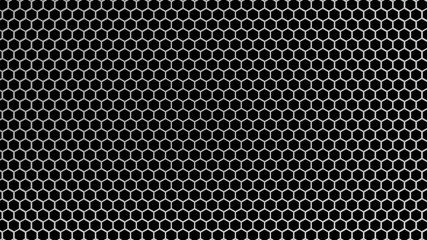 3d renderin gof Abstract background with hexagon