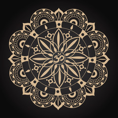 Luxury mandala background