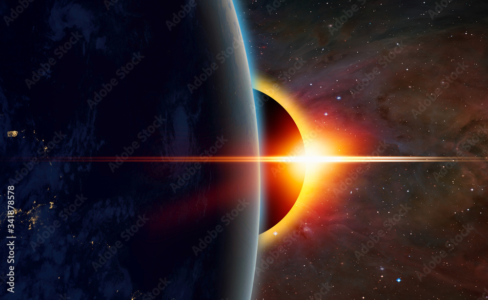 Poster Solar Eclipse 