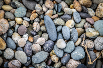 seaside pebbles