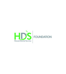 Modern HDS dental foundation logo template, vector logo for inspirations 