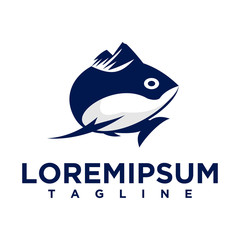 fish logo design