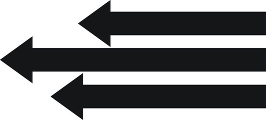 left arrow Icon, left arrow Icon Eps10, left arrow Icon Vector