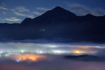 雲海夜景