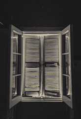 window in the old house