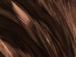 Beautiful abstract white and brown feathers on white background and soft yellow feather texture on white pattern and yellow background, feather background , gold banners