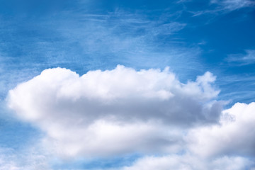 blue sky with clouds