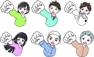 真剣にダイナミックに応援する人々