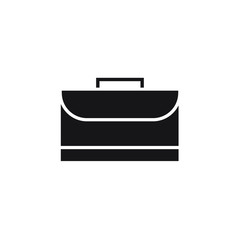 briefcase icon vector illustration glyph design