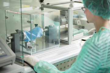 Obraz premium fabric laboratory
