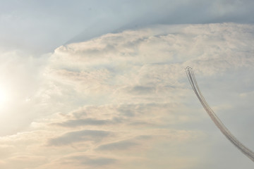 AIR SHOW AND FANTASTIC SKY