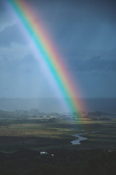 rainbow over the river © NabihEduardoSebast