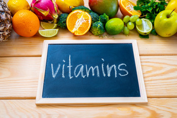 Fruits and Vegetables rich in Vitamins