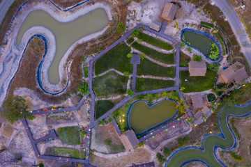 Demonstration agricultural plot
